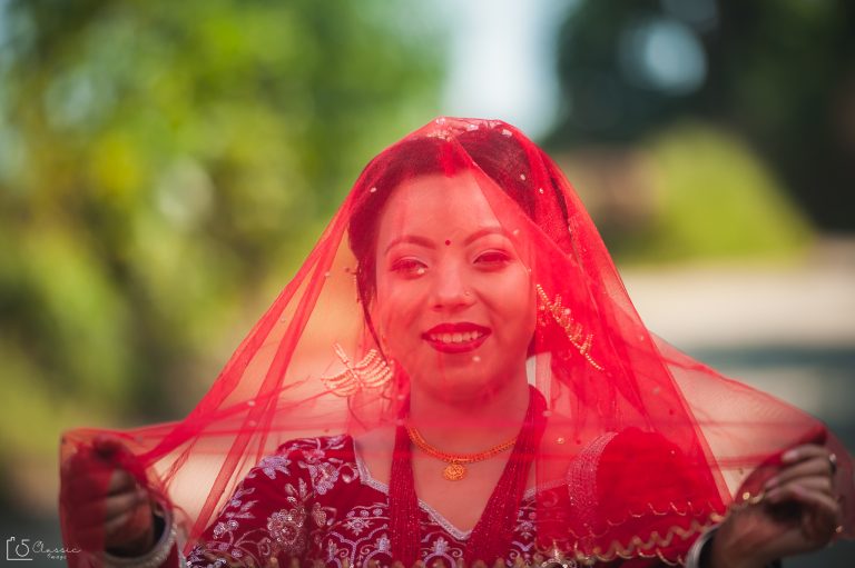 wedding couple, classic image