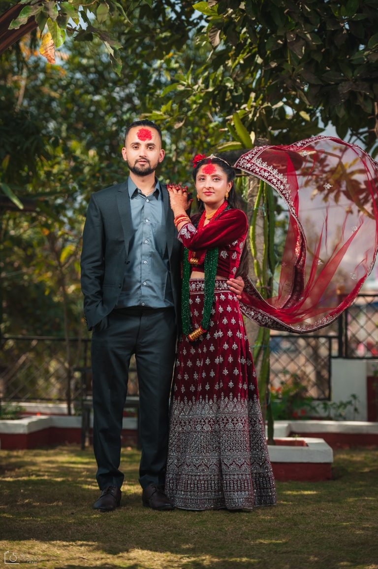 wedding couples- in mirmi syangja nepal