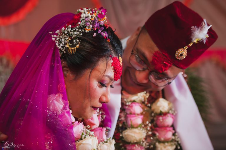 newari tradition wedding- classic image
